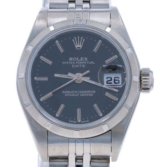 Rolex Lady Date Watch 79190 - Stainless Steel Automatic 1 Year Warranty - Picture 1 of 6